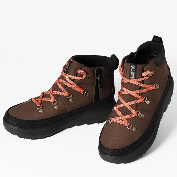 コロンビア Columbia ブーツ メンズ レディース イエローテイル アイスマジック ショーティ ウォータープルーフ YELLOWTAIL ICE-MAGIC SHORTY WP ダークブラウン 靴 ショート丈 保温 防水 YU1461 202 Dark Brown | ブランド [正規取扱店]