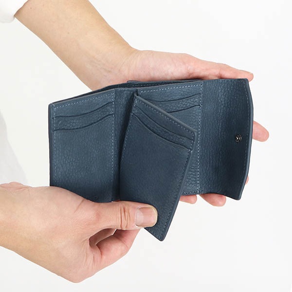 シー CIE 二つ折り財布 FOLK COMPACT MIDDLE WALLET フォーク