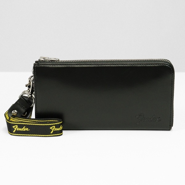 フェンダー Fender 長財布 モノグラムストラップ ギターピック付き L字ファスナー メンズ レディース レザー 各色 950-704 | ブランド [正規取扱店]