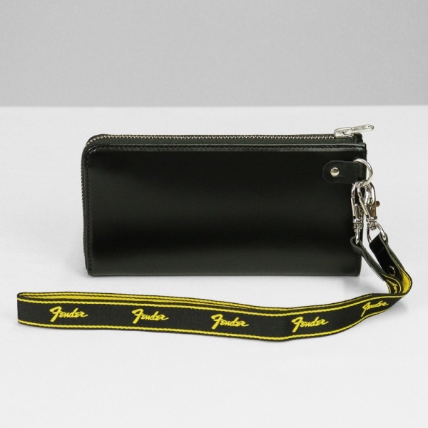 フェンダー Fender 長財布 モノグラムストラップ ギターピック付き L字ファスナー メンズ レディース レザー 各色 950-704 | ブランド [正規取扱店]