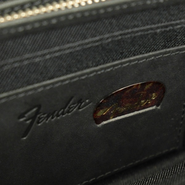 フェンダー Fender 長財布 モノグラムストラップ ギターピック付き L字ファスナー メンズ レディース レザー 各色 950-704 | ブランド [正規取扱店]
