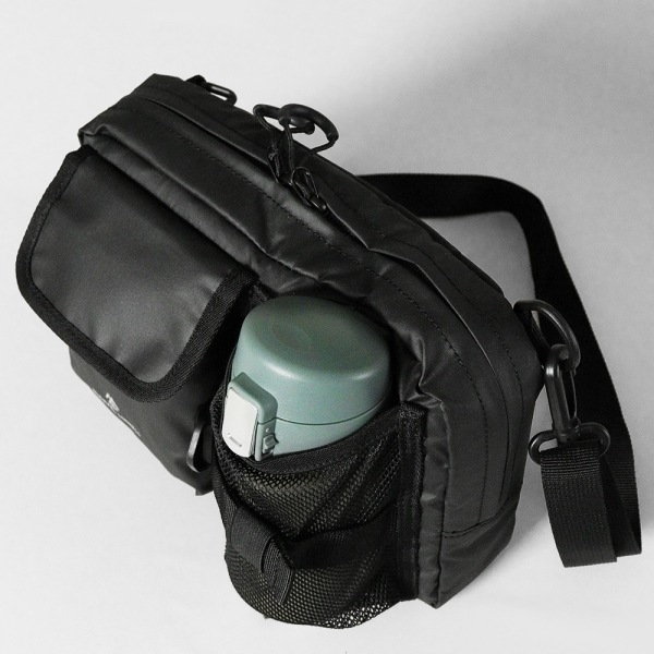 マイケルリンネル Michael Linnell ショルダーバッグ A.R.M.S ミニショルダー アーミーコーティング メンズ レディース 4L 撥水 軽量 ブラック MLAC-39 | ブランド [正規取扱店]