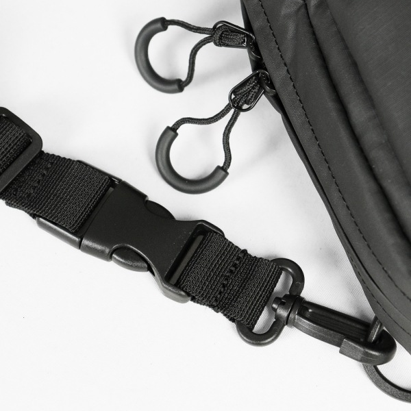 マイケルリンネル Michael Linnell ショルダーバッグ A.R.M.S ミニショルダー アーミーコーティング メンズ レディース 4L 撥水 軽量 ブラック MLAC-39 | ブランド [正規取扱店]