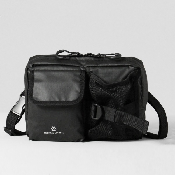 マイケルリンネル Michael Linnell ショルダーバッグ A.R.M.S ミニショルダー アーミーコーティング メンズ レディース 4L 撥水 軽量 ブラック MLAC-39 | ブランド [正規取扱店]