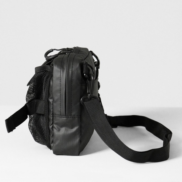 マイケルリンネル Michael Linnell ショルダーバッグ A.R.M.S ミニショルダー アーミーコーティング メンズ レディース 4L 撥水 軽量 ブラック MLAC-39 | ブランド [正規取扱店]