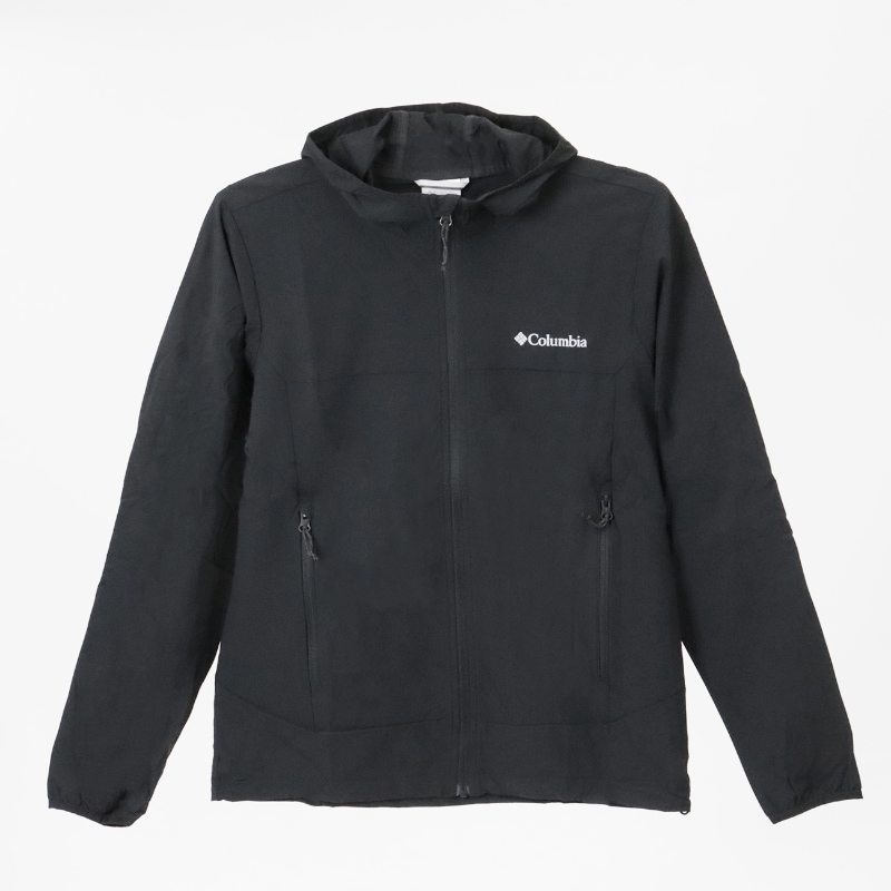 【未使用】コロンビア ヘザーキャニオンIIフーデッドジャケット Heather Canyon II Hooded Jacket L Collegiate Navy ネイビー WE1602 メンズ COLUMBIA ソフトシェル オムニシールド アウトドアウェア 登山 コロンビア Columbia ジャケット Heather Canyon II Hooded Jacket