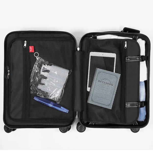 フェンダー Fender スーツケース 38L Sサイズ 機内持ち込み フロントオープン ストッパー付き 4輪 1泊 2泊 各色 950-4500 | ブランド [正規取扱店]