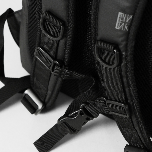 マイケルリンネル Michael Linnell バックパック A.R.M.S デイパック アーミーコーティング メンズ レディース 20L 撥水 軽量 ブラック MLAC-40 | ブランド [正規取扱店]