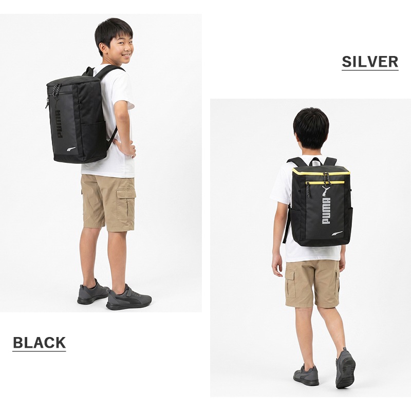 プーマ PUMA バックパック アドルフ 2 スクエアリュック キッズリュック ボックス型 ロゴ 20L キッズ ジュニア 各色 J20457 | ブランド [正規取扱店]