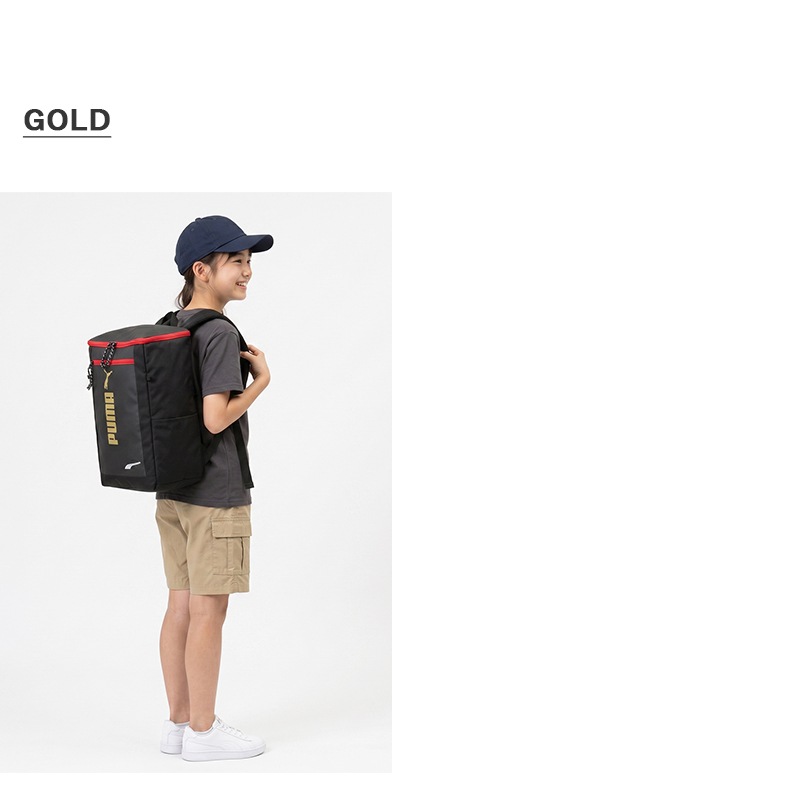 プーマ PUMA バックパック アドルフ 2 スクエアリュック キッズリュック ボックス型 ロゴ 20L キッズ ジュニア 各色 J20457 | ブランド [正規取扱店]