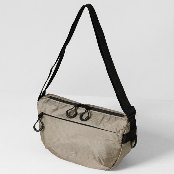 マイケルリンネル Michael Linnell ショルダーバッグ RIP STOP ミニショルダー リップストップ メンズ レディース 5L 撥水 軽量 ベージュ MLRT-03 | ブランド [正規取扱店]