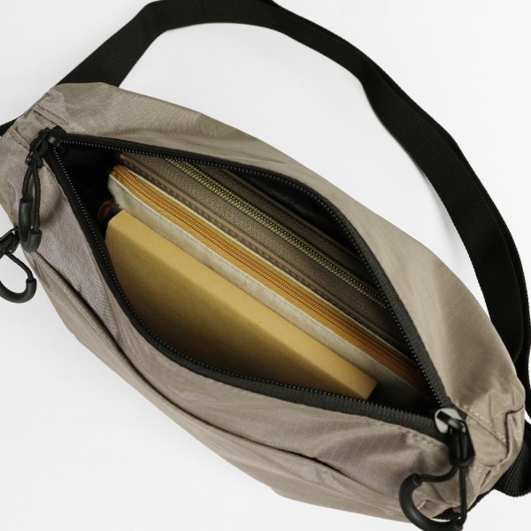 マイケルリンネル Michael Linnell ショルダーバッグ RIP STOP ミニショルダー リップストップ メンズ レディース 5L 撥水 軽量 ベージュ MLRT-03 | ブランド [正規取扱店]