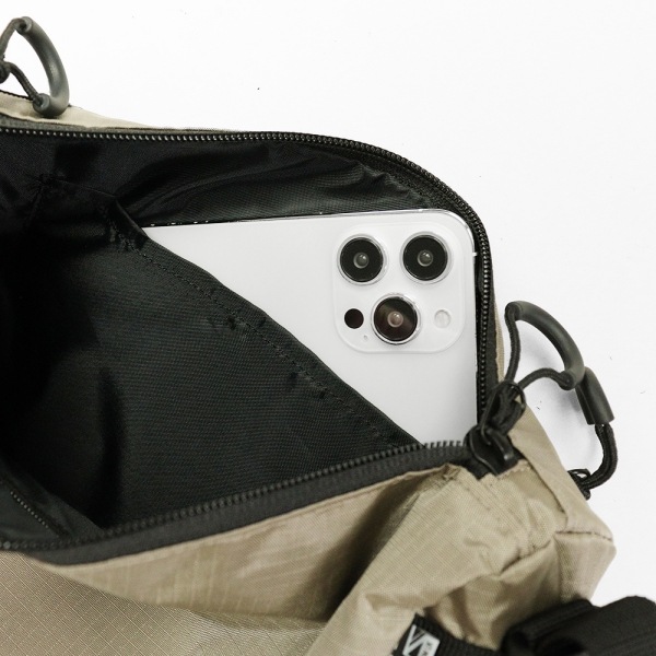 マイケルリンネル Michael Linnell ショルダーバッグ RIP STOP ミニショルダー リップストップ メンズ レディース 5L 撥水 軽量 ベージュ MLRT-03 | ブランド [正規取扱店]