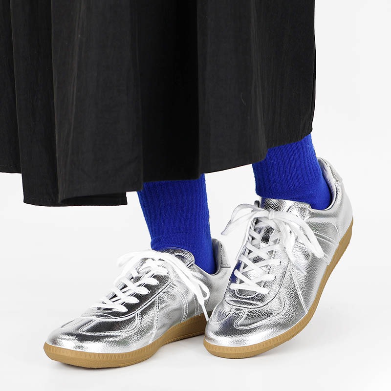 ジャーマントレーナー GERMAN TRAINER スニーカー メンズ レディース 靴 2026年春夏新作 2026SS シルバー 42500 SILVER | ブランド [正規取扱店]