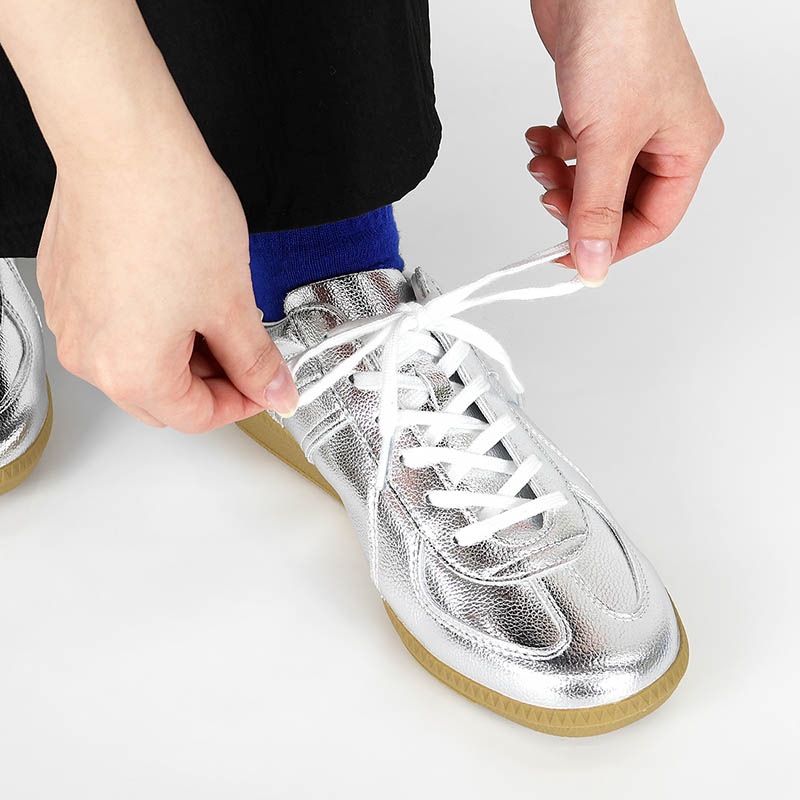 ジャーマントレーナー GERMAN TRAINER スニーカー メンズ レディース 靴 2026年春夏新作 2026SS シルバー 42500 SILVER | ブランド [正規取扱店]