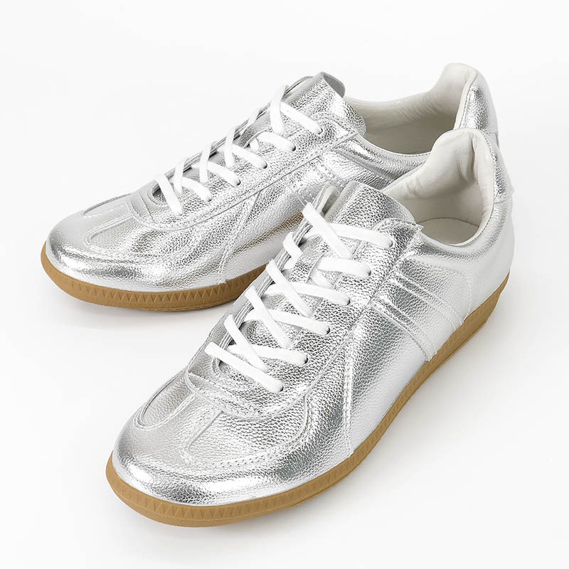 ジャーマントレーナー GERMAN TRAINER スニーカー メンズ レディース 靴 2026年春夏新作 2026SS シルバー 42500 SILVER | ブランド [正規取扱店]
