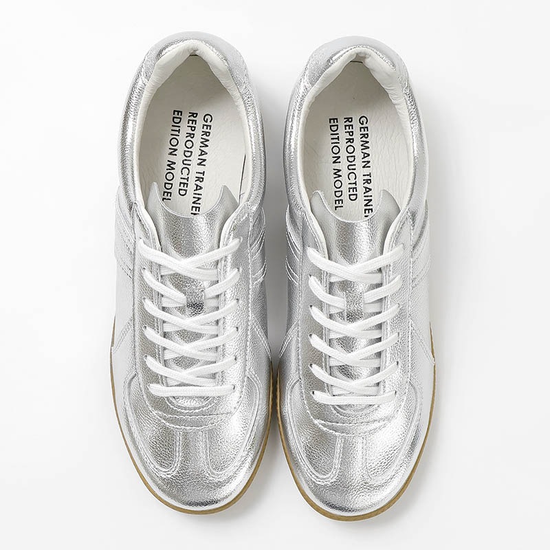 ジャーマントレーナー GERMAN TRAINER スニーカー メンズ レディース 靴 2026年春夏新作 2026SS シルバー 42500 SILVER | ブランド [正規取扱店]