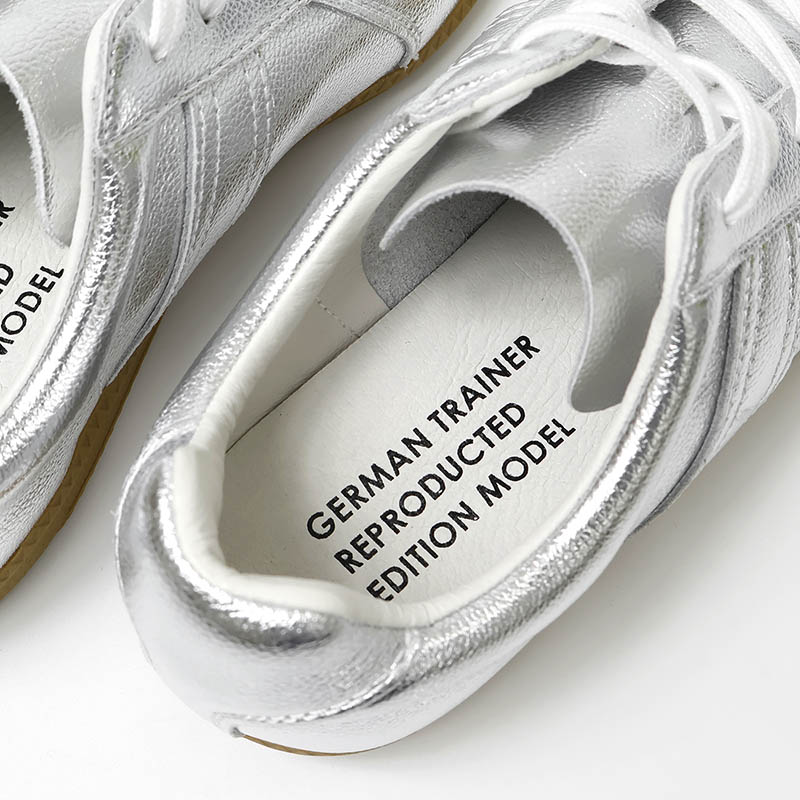 ジャーマントレーナー GERMAN TRAINER スニーカー メンズ レディース 靴 2026年春夏新作 2026SS シルバー 42500 SILVER | ブランド [正規取扱店]