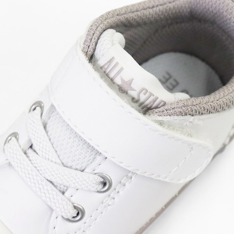 コンバース CONVERSE スニーカー ベビーシューズ ミニ オールスター MINI ALL STAR V-1 靴 ベビー 歩きはじめ 幼児 男の子 女の子 キッズ 子供 マジックテープ 軽量 2026年秋冬 新作 37304010 | ブランド [正規取扱店]