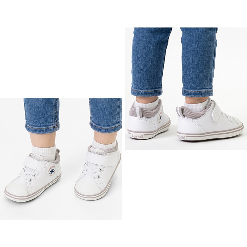コンバース CONVERSE スニーカー ベビーシューズ ミニ オールスター MINI ALL STAR V-1 靴 ベビー 歩きはじめ 幼児 男の子 女の子 キッズ 子供 マジックテープ 軽量 2026年秋冬 新作 37304010 | ブランド [正規取扱店]