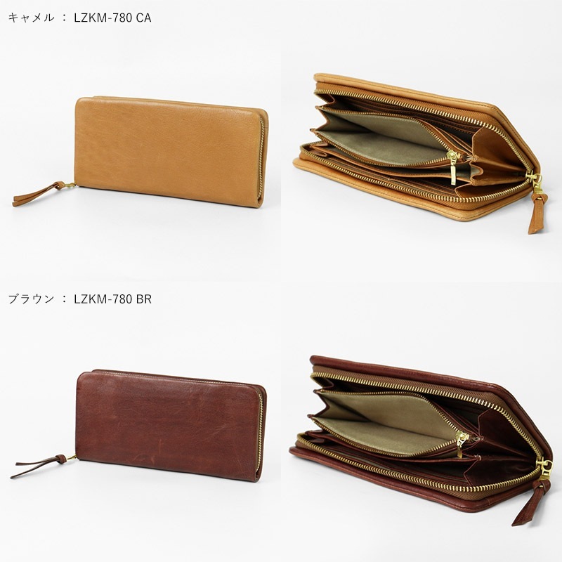 バギーズアネックス BAGGY'S ANNEX 長財布 ラウンドファスナー