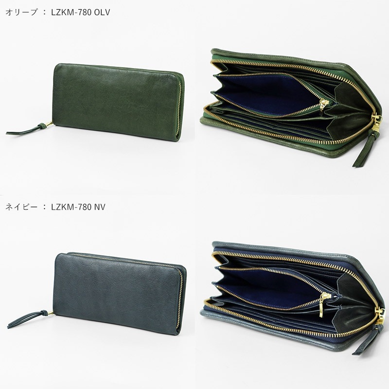 バギーズアネックス BAGGY'S ANNEX 長財布 ラウンドファスナー