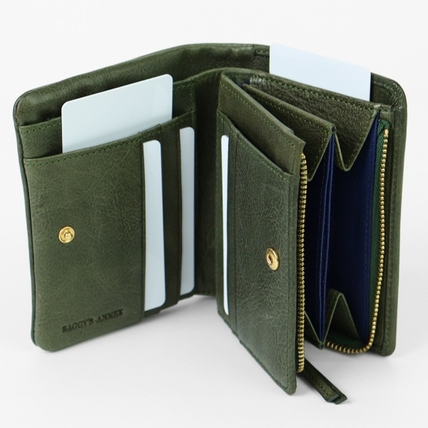 バギーズアネックス BAGGY'S ANNEX 二つ折り財布 ハーフ財布