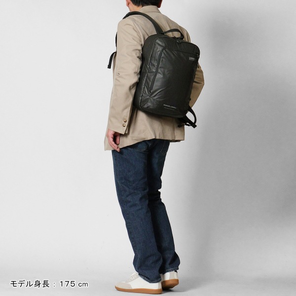 マイケルリンネル Michael Linnell バックパック A.R.M.S スクエアリュック アーミーコーティング メンズ レディース 22L 撥水 軽量 MLAC-18 | ブランド [正規取扱店]