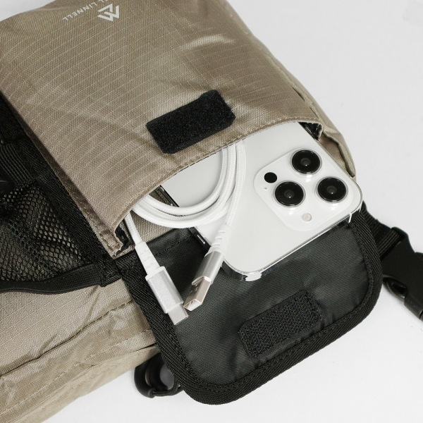 マイケルリンネル Michael Linnell ショルダーバッグ RIP STOP ミニショルダー リップストップ メンズ レディース 4L 撥水 軽量 ベージュ MLRT-07 | ブランド [正規取扱店]