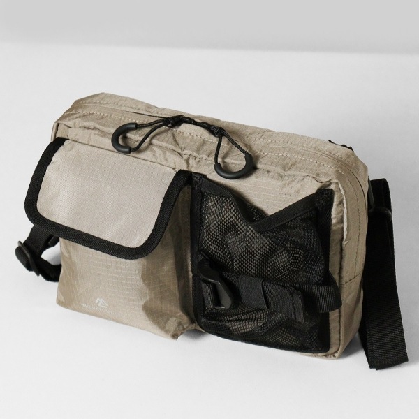 マイケルリンネル Michael Linnell ショルダーバッグ RIP STOP ミニショルダー リップストップ メンズ レディース 4L 撥水 軽量 ベージュ MLRT-07 | ブランド [正規取扱店]