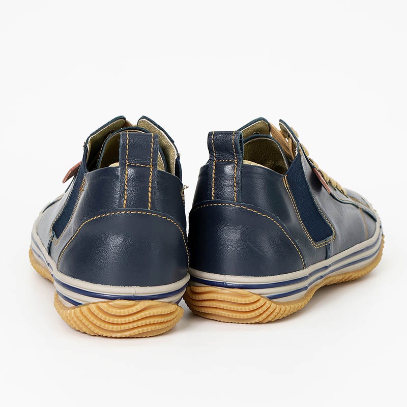 スピングル SPINGLE スニーカー メンズ カンガルーレザー サイドゴア 日本製 靴 シューズ 2026年春夏新作 2026SS ダークネイビー SP-442-89 | ブランド [正規取扱店]