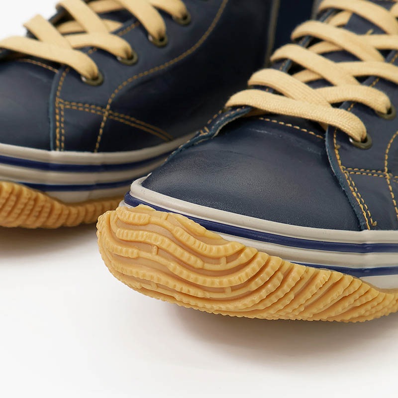 スピングル SPINGLE スニーカー メンズ カンガルーレザー サイドゴア 日本製 靴 シューズ 2026年春夏新作 2026SS ダークネイビー SP-442-89 | ブランド [正規取扱店]