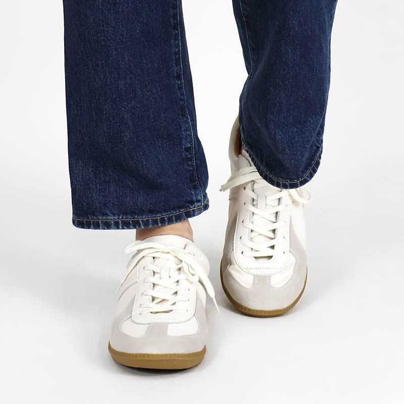 ジャーマントレーナー GERMAN TRAINER スニーカー メンズ 靴 2026年春夏新作 2026SS ホワイト 42700 WHITE | ブランド [正規取扱店]