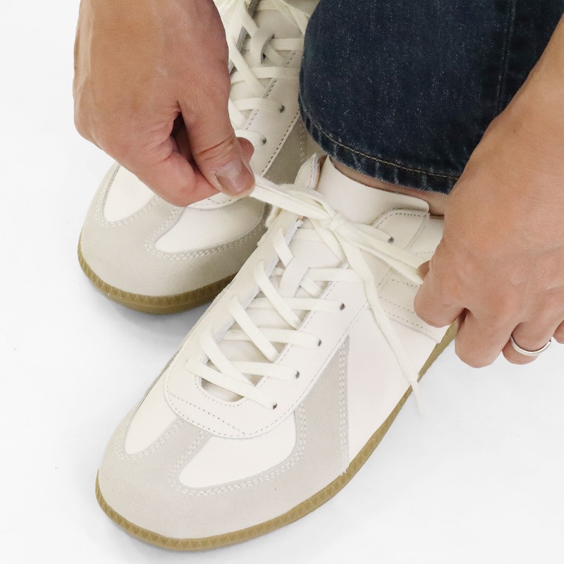 ジャーマントレーナー GERMAN TRAINER スニーカー メンズ 靴 2026年春夏新作 2026SS ホワイト 42700 WHITE | ブランド [正規取扱店]