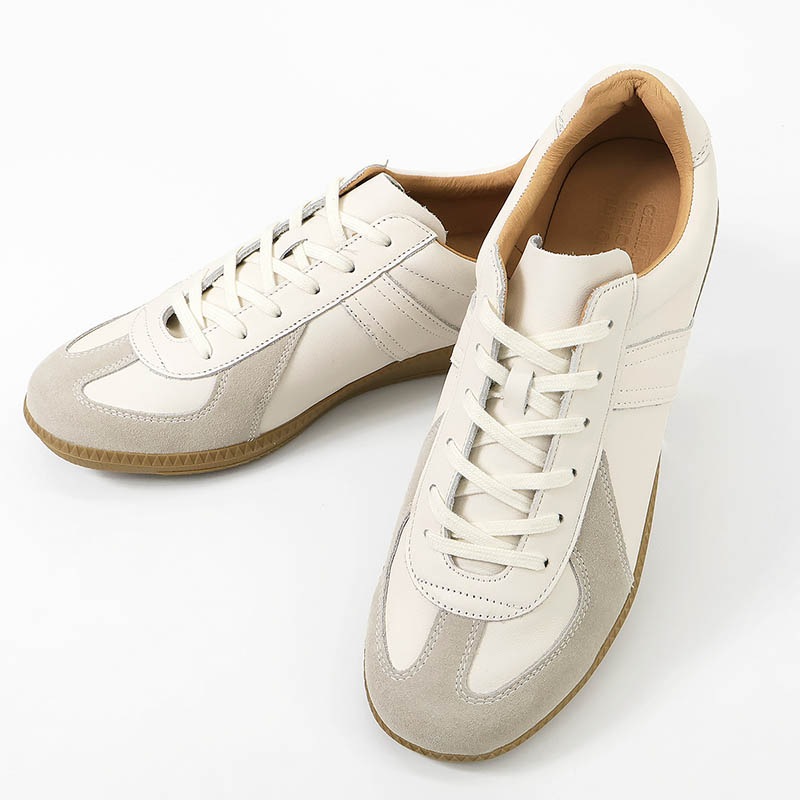 ジャーマントレーナー GERMAN TRAINER スニーカー メンズ 靴 2026年春夏新作 2026SS ホワイト 42700 WHITE | ブランド [正規取扱店]