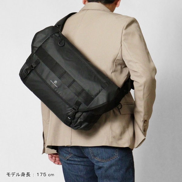 マイケルリンネル Michael Linnell ショルダーバッグ A.R.M.S メッセンジャーバッグ アーミーコーティング メンズ レディース 17L 撥水 軽量 MLAC-26 | ブランド [正規取扱店]