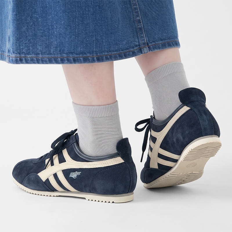 パンサー Panther スニーカー レディース ジーティー デラックス GT DELUXE 日本製 靴 シューズ ネイビー PTJ-0028 NAVY | ブランド [正規取扱店]