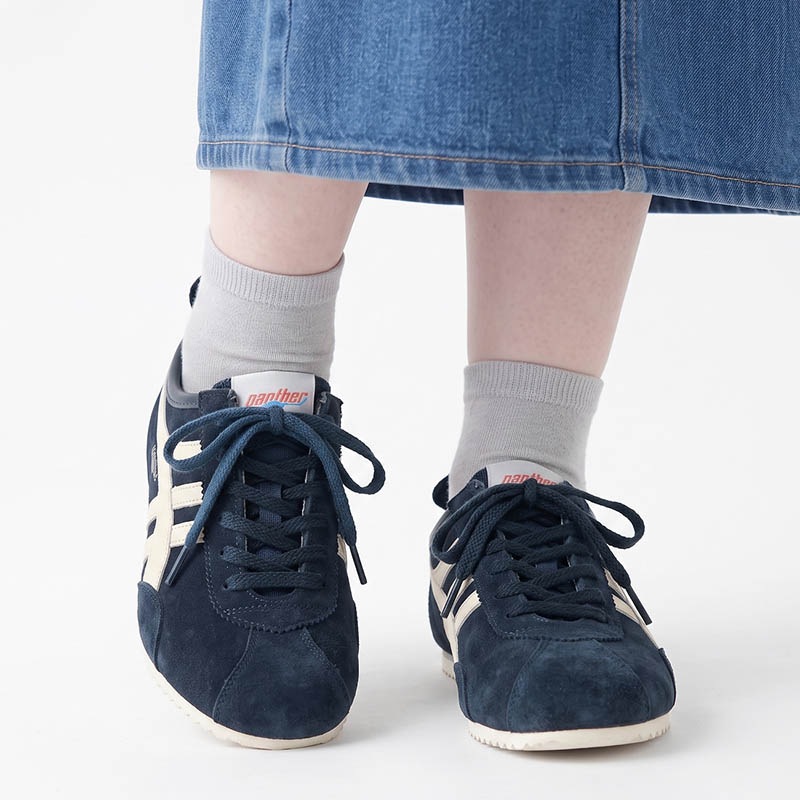 パンサー Panther スニーカー レディース ジーティー デラックス GT DELUXE 日本製 靴 シューズ ネイビー PTJ-0028 NAVY | ブランド [正規取扱店]