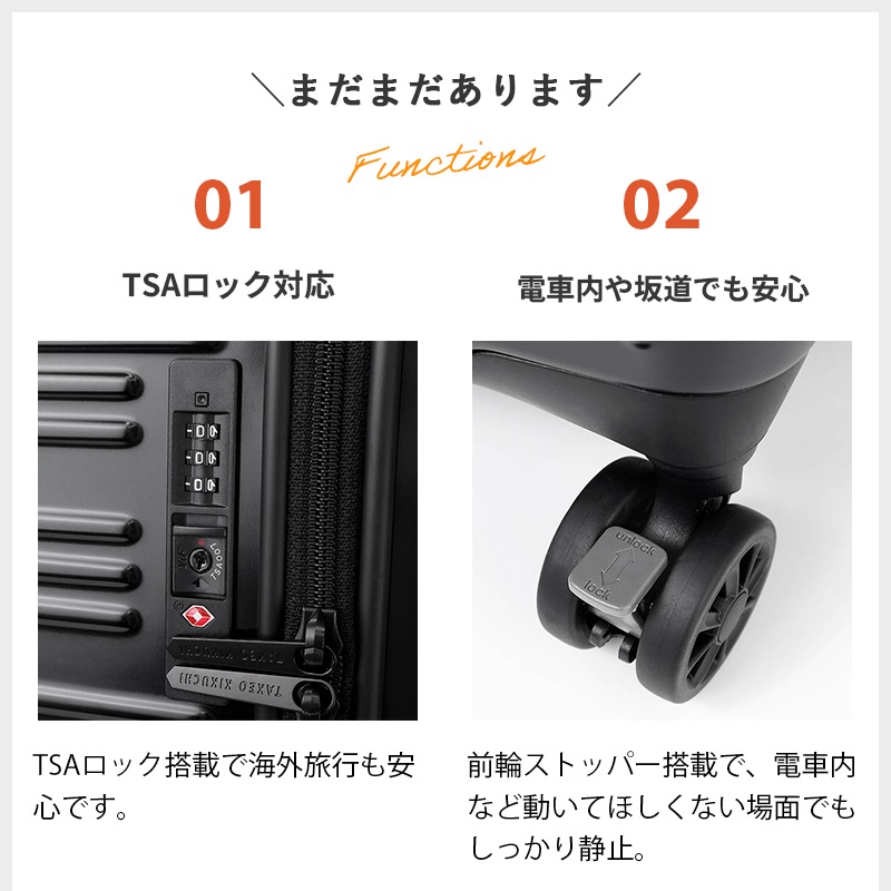 タケオキクチ TAKEO KIKUCHI スーツケース EARLGREY アールグレイ M