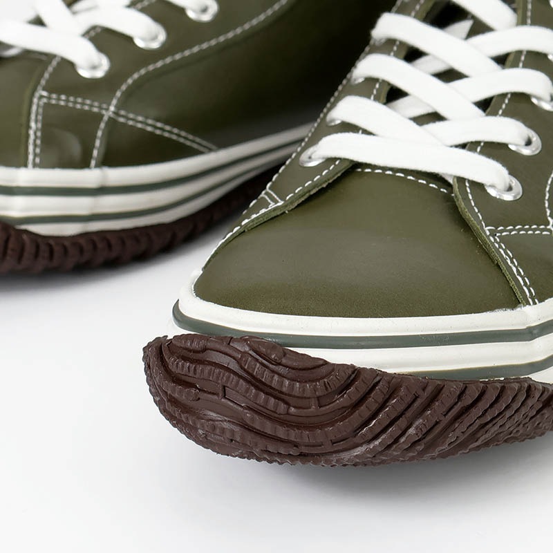 スピングル SPINGLE スニーカー メンズ カンガルーレザー サイドゴア 日本製 靴 シューズ 2026年春夏新作 2026SS カーキ SP-442-102 | ブランド [正規取扱店]