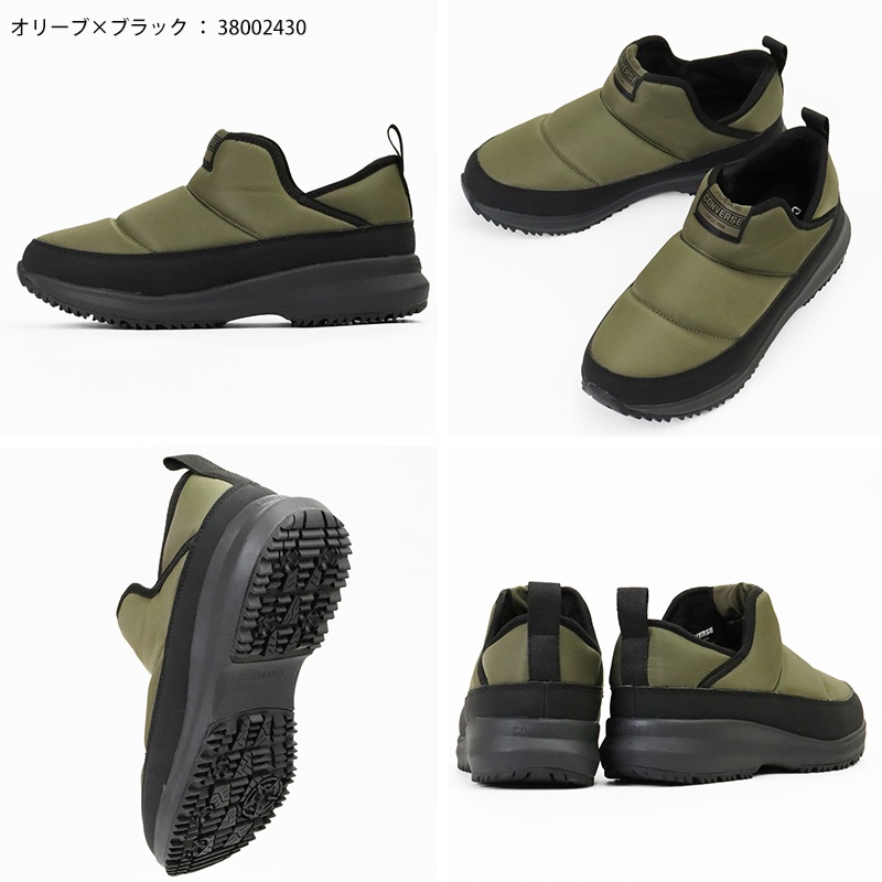 コンバース CONVERSE ブーツ レディース ネクスター NX1570 WP MS OX 防滑 スノーブーツ 靴 防水 軽量 2026年秋冬 新作 38002430 / 38002431 | ブランド [正規取扱店]