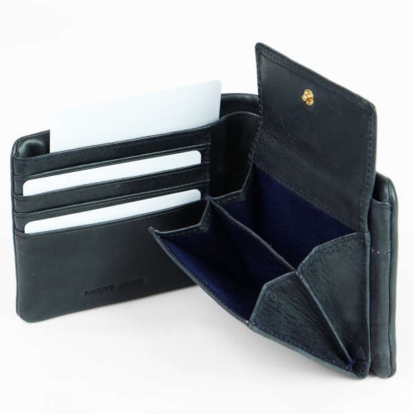 バギーズアネックス BAGGY'S ANNEX 二つ折り財布 バフレザー メンズ