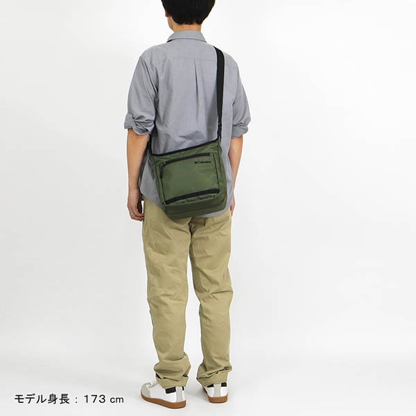 コロンビア Columbia ショルダーバッグ Big Muddy Road オムニシールド 縦型 ショルダー メンズ レディース 撥水 軽量 斜めがけ バッグ ロゴ 各色 PU8816 | ブランド [正規取扱店]