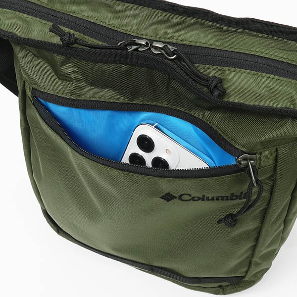 コロンビア Columbia ショルダーバッグ Big Muddy Road オムニシールド 縦型 ショルダー メンズ レディース 撥水 軽量 斜めがけ バッグ ロゴ 各色 PU8816 | ブランド [正規取扱店]