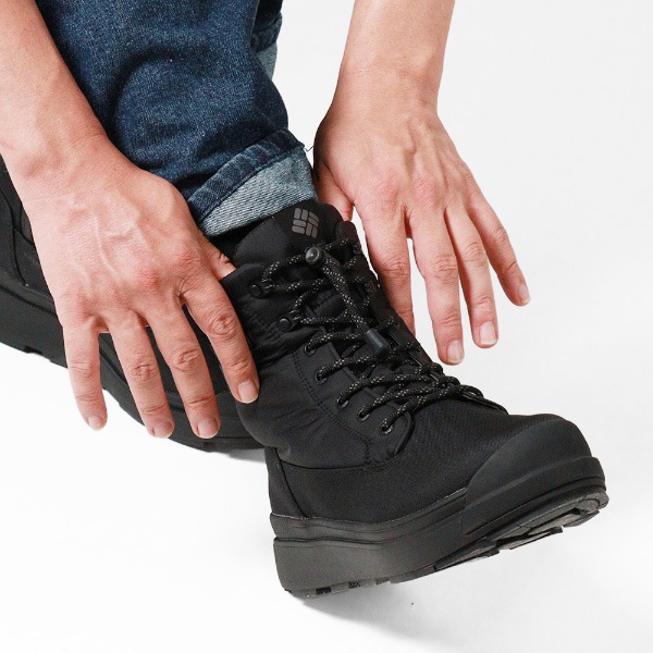 コロンビア Columbia ブーツ メンズ レディース サップランド フォー ウォータープルーフ オムニヒート インフィニティ SAPLAND IV WP OMNI-HEAT INFINITY ブラック 靴 保温 防水 YU9626 010 Black | ブランド [正規取扱店]