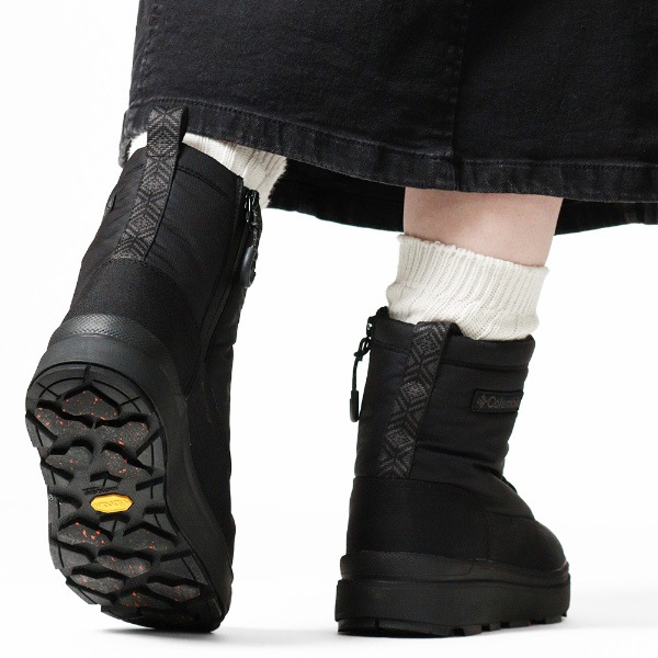 コロンビア Columbia ブーツ メンズ レディース サップランド フォー ウォータープルーフ オムニヒート インフィニティ SAPLAND IV WP OMNI-HEAT INFINITY ブラック 靴 保温 防水 YU9626 010 Black | ブランド [正規取扱店]