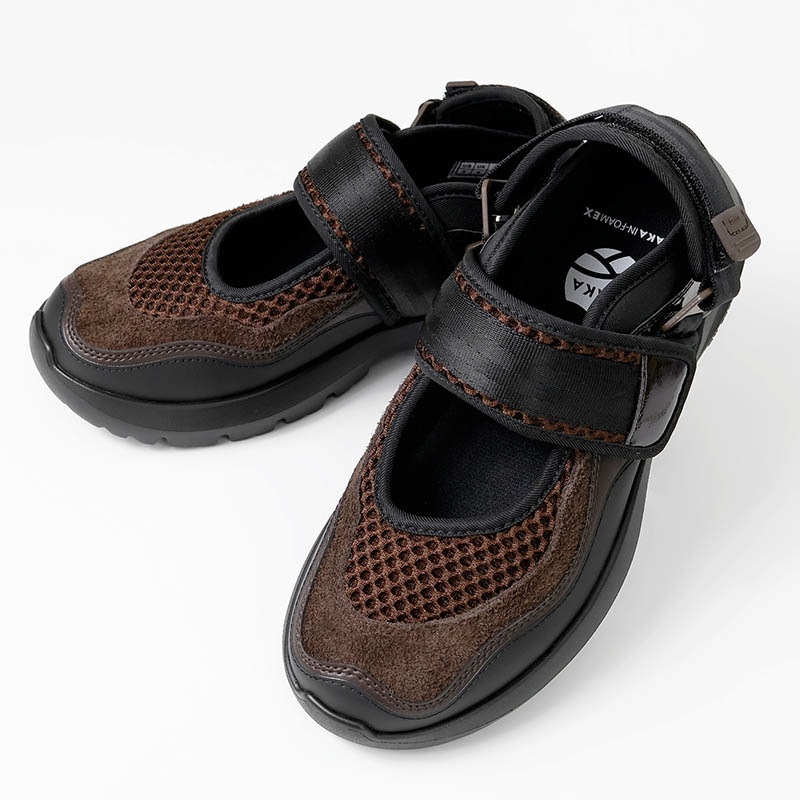 シャカ SHAKA スニーカー サンダル レディース グレートジャーニー GREAT JOURNEY EXR 靴 2026年春夏新作 2026SS スニサン ブラウン ブラック SK348 BROWN/BLACK 01M | ブランド [正規取扱店]