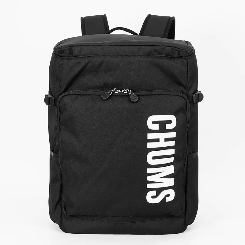 チャムス CHUMS バックパック リサイクル ボックス デイパック Recycle Box Day Pack リュック スクエア 35L メンズ レディース 通勤 通学 ボックス型 軽量 ロゴ 2026年秋冬 新作 CH60-4212 | ブランド [正規取扱店]