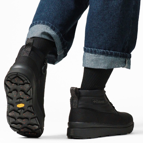 コロンビア Columbia ブーツ メンズ レディース サップランド フォー チャッカ ウォータープルーフ オムニヒート インフィニティ SAPLAND IV CHUKKA WP OH INFINITY ブラック 靴 保温 防水 YU9682 010 Black | ブランド [正規取扱店]