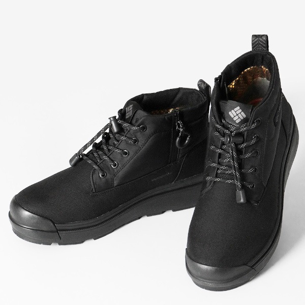 コロンビア Columbia ブーツ メンズ レディース サップランド フォー チャッカ ウォータープルーフ オムニヒート インフィニティ SAPLAND IV CHUKKA WP OH INFINITY ブラック 靴 保温 防水 YU9682 010 Black | ブランド [正規取扱店]